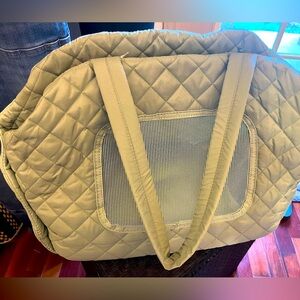 Top Paw Bed Tote Animal Carrier Green